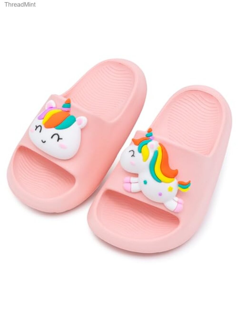 Kids Unicorn Slide Sandals Summer Beach Pool Shoes Non-slip EVA